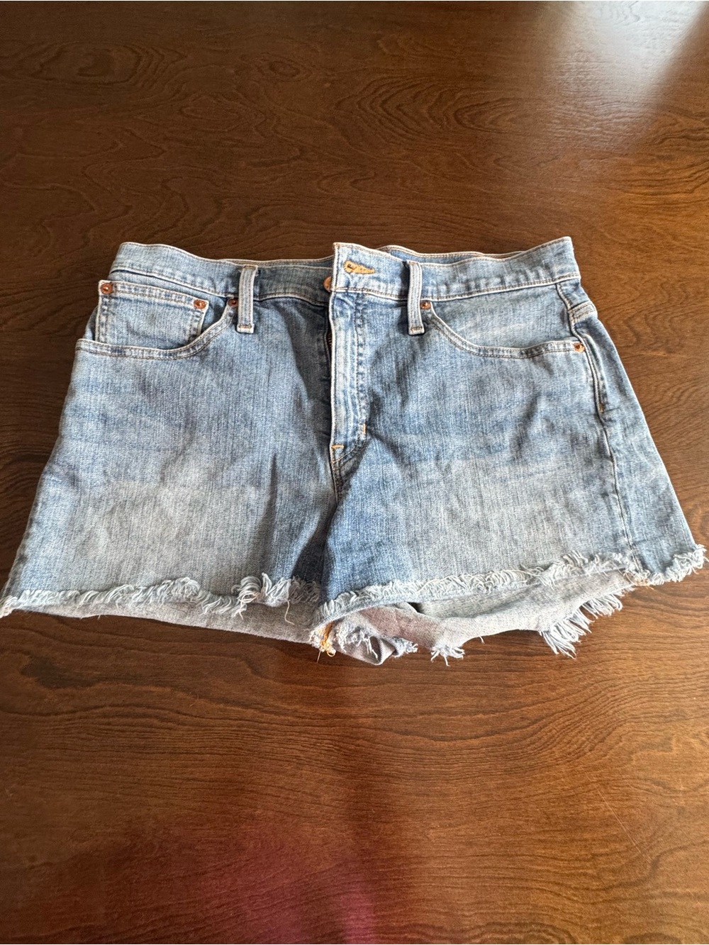 JCrew Light Blue Denim Cutoff Shorts - Women's
